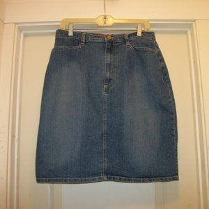 Y2K  RETRO JEAN SKIRT 12